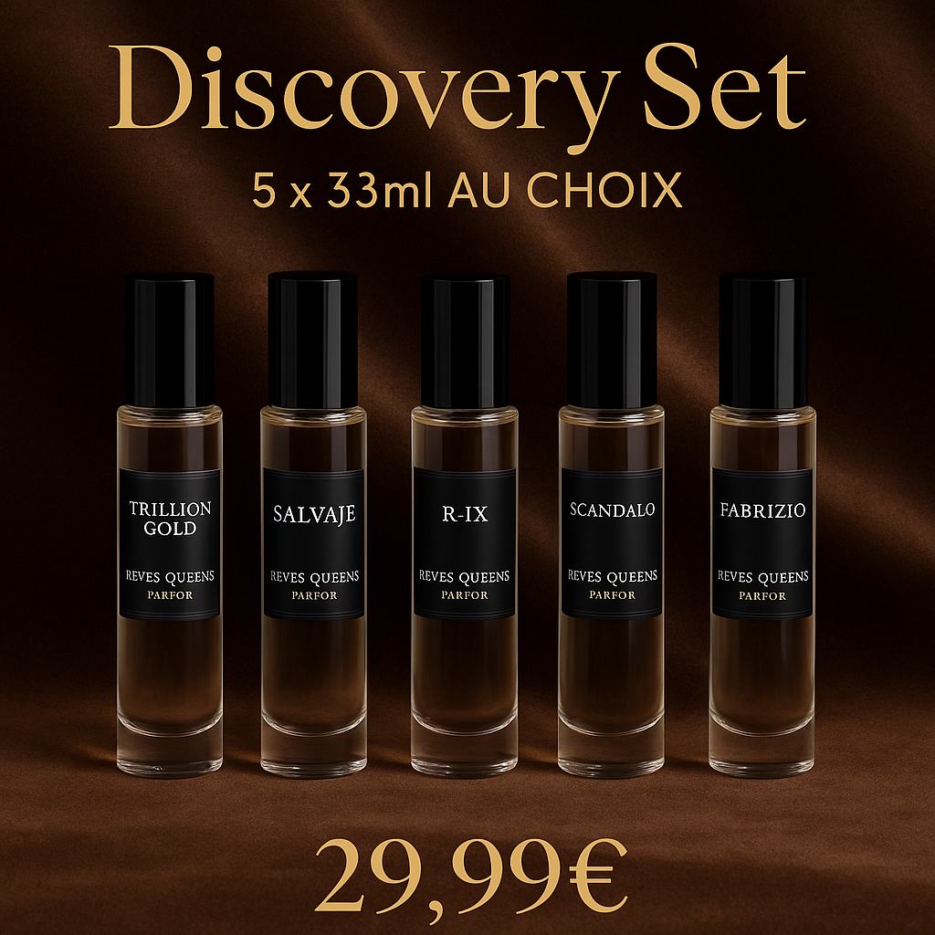 Pack Découverte Reyes Queens – 5 Parfums 33ml au Choix pour 29,99€ - FLORAYO