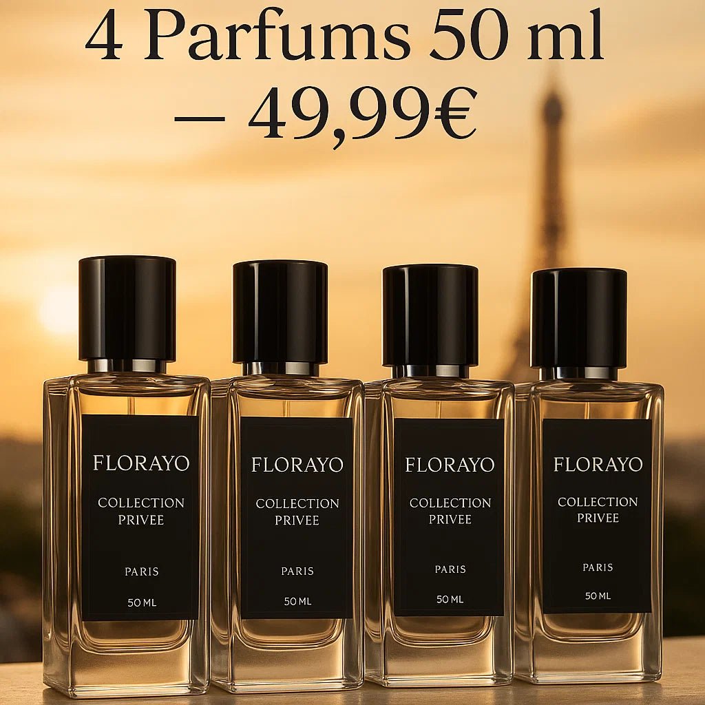 Pack Découverte – 4 Parfums 50 ml au Choix | Florayo - FLORAYO
