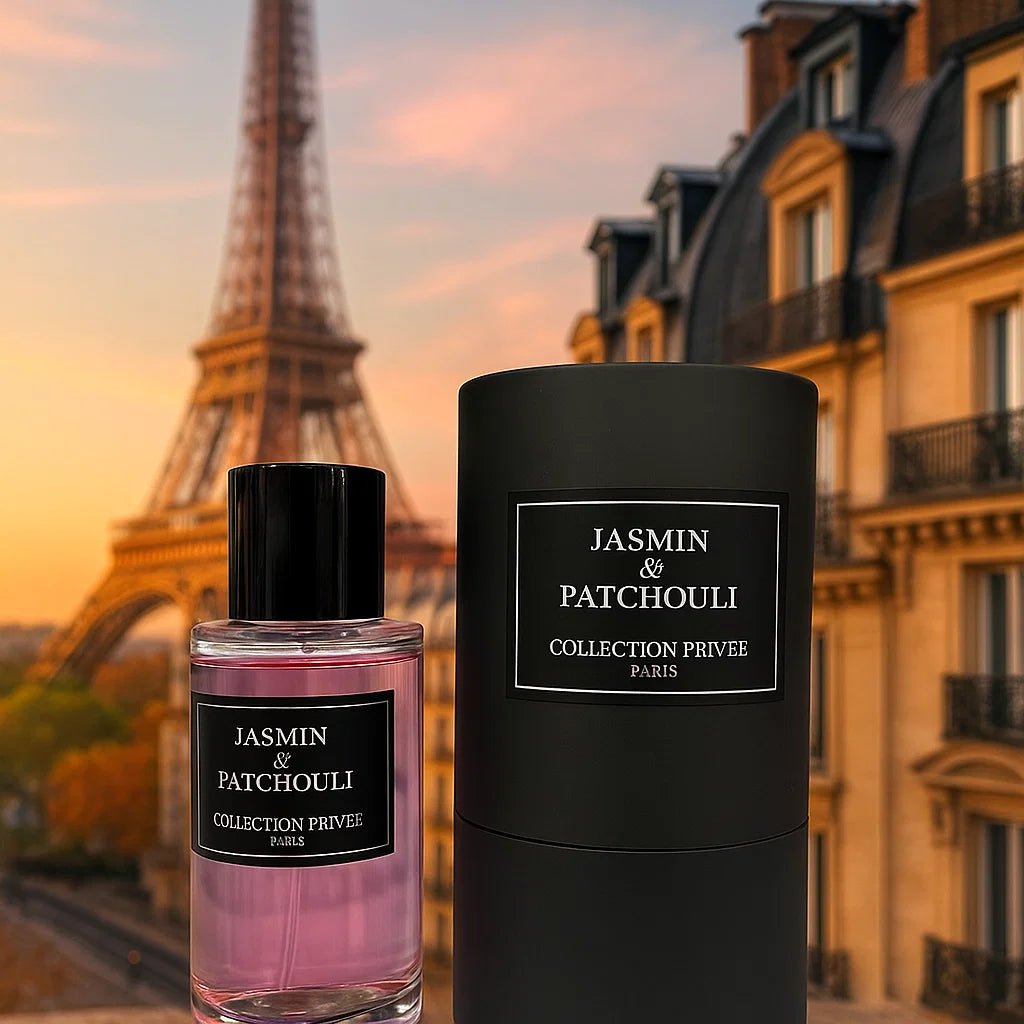 Parfum Jasmin & Patchouli - Collection Privée Paris - 50 ml : Une Fusion Élégante et Envoûtante - FLORAYO