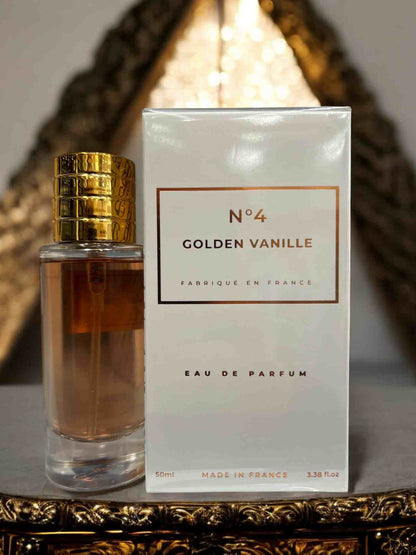 Découvrez Parfum Wo&Man Golden Vanille - 50 ml N°4 : Une Fragrance Gourmande et Luxueuse - FLORAYO