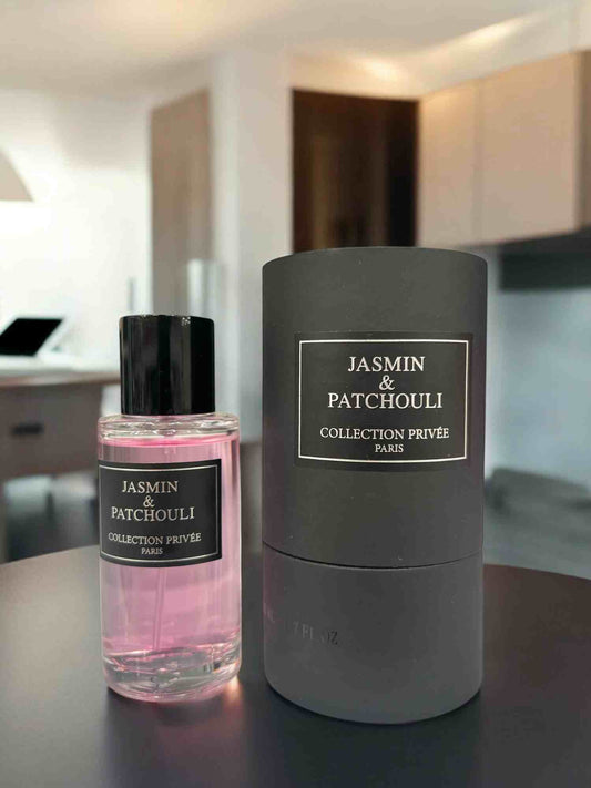 Découvrez Parfum Jasmin & Patchouli - Collection Privée Paris - 50 ml : Une Fusion Élégante et Envoûtante - FLORAYO