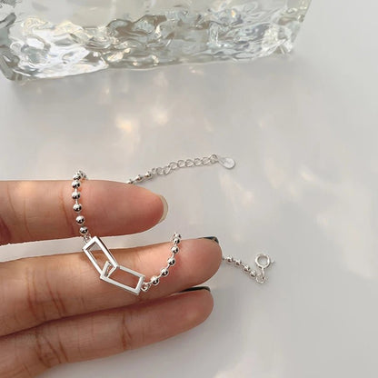 Bracelet Argent 925 Femme – Design Nœud Élégant & Ajustable | Tendance - FLORAYO