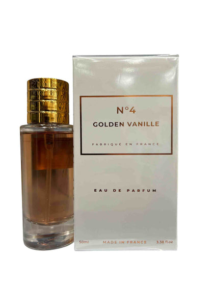 Découvrez Parfum Wo&Man Golden Vanille - 50 ml N°4 : Une Fragrance Gourmande et Luxueuse - FLORAYO