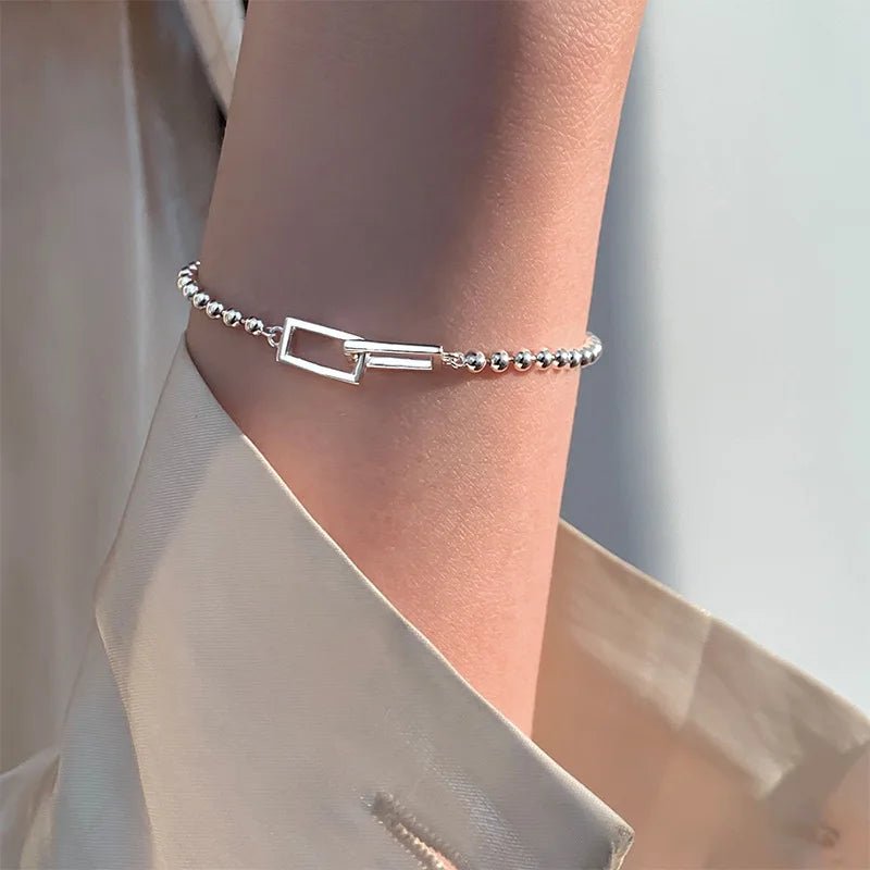 Bracelet Argent 925 Femme – Design Nœud Élégant & Ajustable | Tendance - FLORAYO