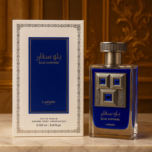 Découvrez Parfum Blue Sapphire Lattafa : L'Éclat et la Sophistication Réunis - FLORAYO