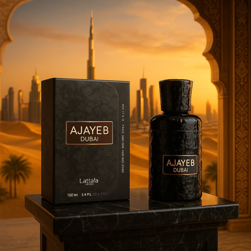 Découvrez Parfum Ajayeb Lattafa Noir : L'Essence du Mystère et de la Sophistication - FLORAYO