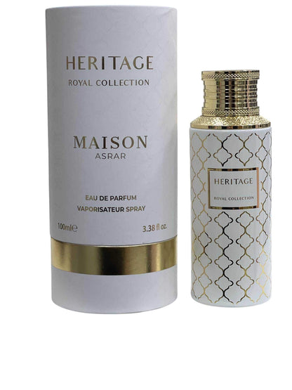 Heritage 100ml Maison Asrar – Une Essence Intemporelle et Riche - FLORAYO
