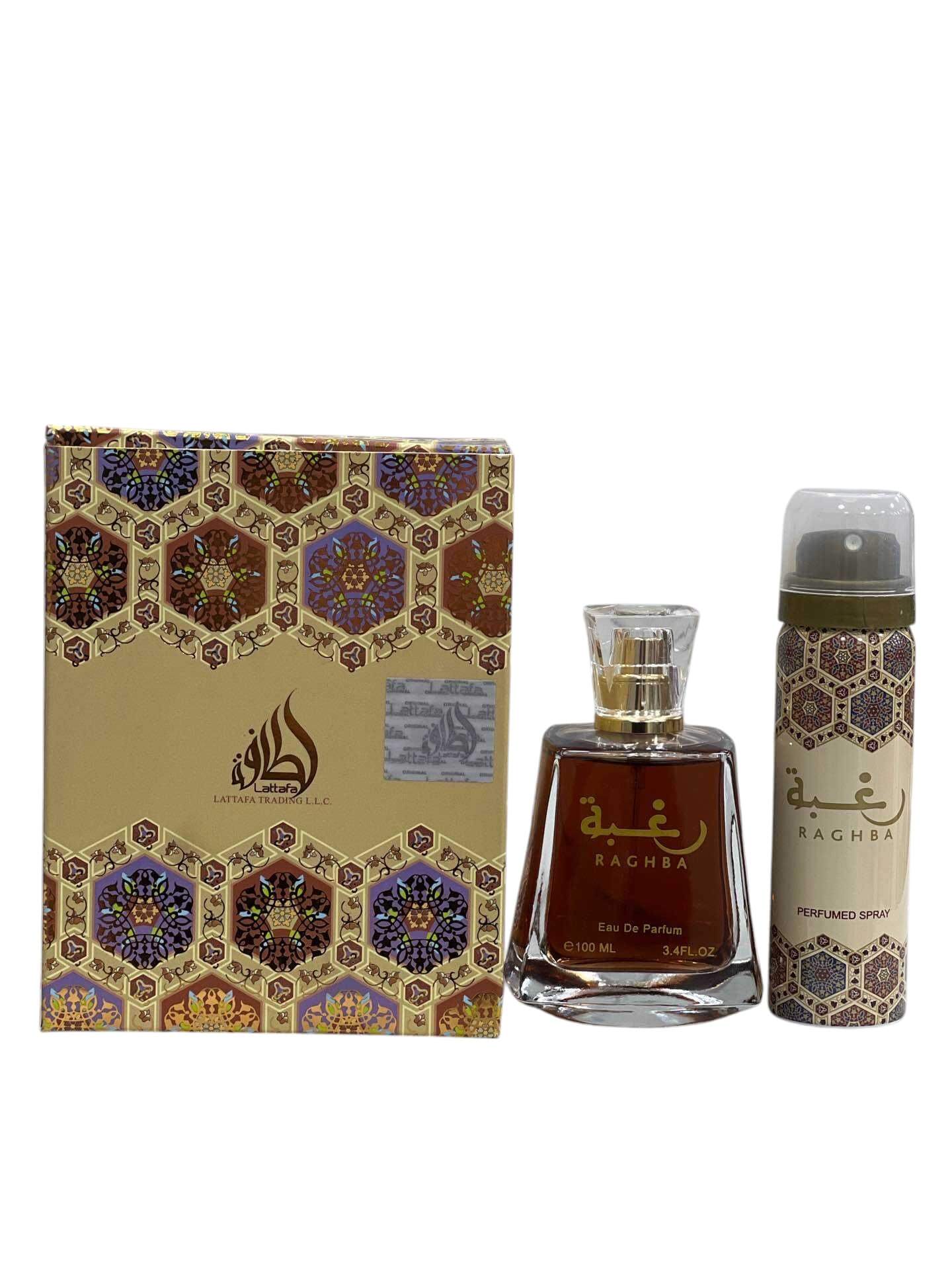 Raghba & Deo 100ml – Oud et Vanille, L’Alliance Parfaite - FLORAYO