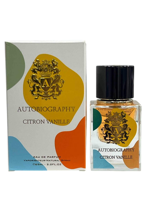 🍋 Citron Vanille Autobiography 65ml – Parfum de Dubaï – Douceur et Fraîcheur Réunies - FLORAYO
