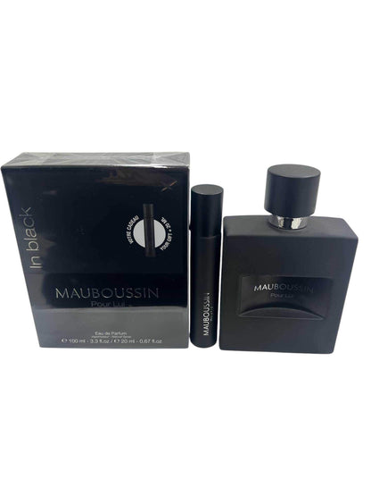 IN BLACK POUR LUI 100ML + TESTEUR 20ML DE MAUBOUSSIN – Parfum Grande Marque - FLORAYO