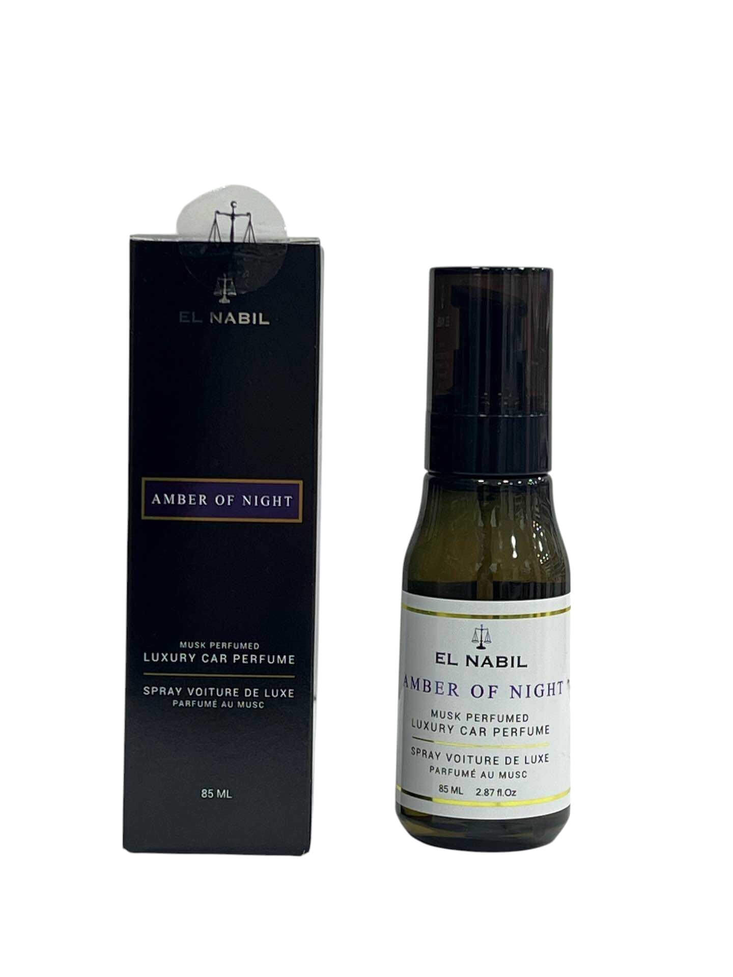 Spray Voiture Amber Of Night El Nabil 85ml - FLORAYO