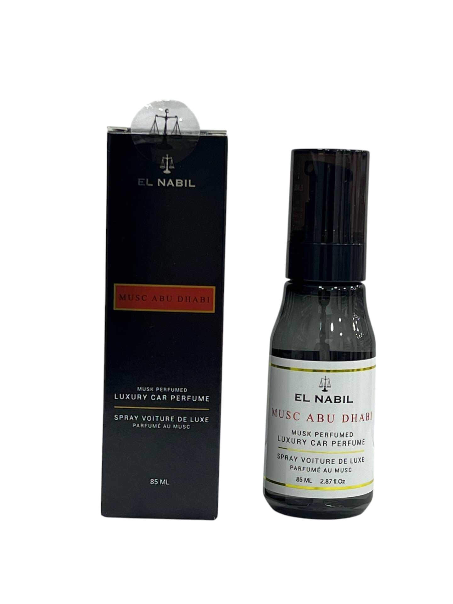 Spray Voiture Musc Abu Dhabi El Nabil 85ml - FLORAYO