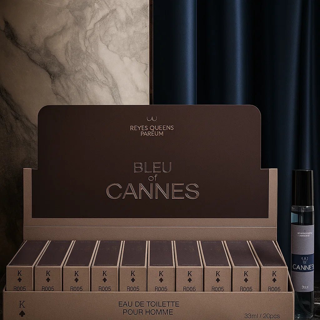 Bleu of Cannes – Fraîcheur Méditerranéenne Chic | Reyes Queens Parfum – 33ml - FLORAYO