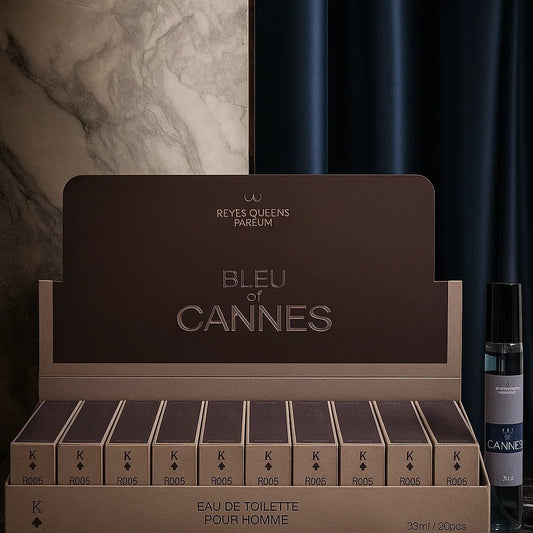 Bleu of Cannes – Fraîcheur Méditerranéenne Chic | Reyes Queens Parfum – 33ml - FLORAYO
