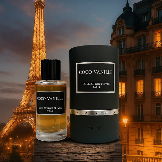 Découvrez Parfum Coco Vanille - Collection Privée Paris - 50 ml : Une Alliance Gourmande et Exotique - FLORAYO
