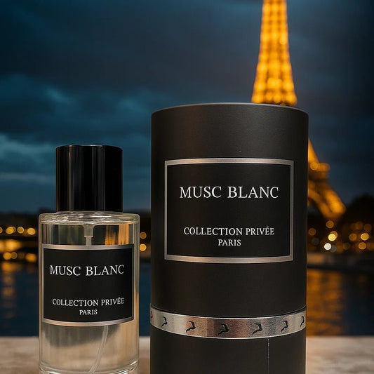 Découvrez Parfum Musc Blanc - Collection Privée Paris - 50 ml : Une Fragrance Pure et Élégante - FLORAYO