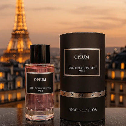 Découvrez Parfum Opium - Collection Privée Paris - 50 ml : Une Fragrance Audacieuse et Sophistiquée - FLORAYO