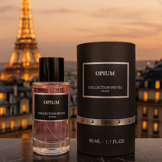 Découvrez Parfum Opium - Collection Privée Paris - 50 ml : Une Fragrance Audacieuse et Sophistiquée - FLORAYO