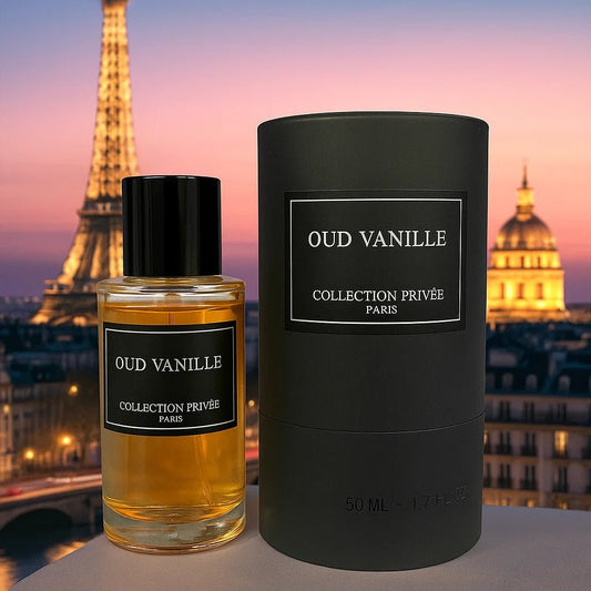 Découvrez Parfum Oud Vanille - Collection Privée Paris - 50 ml : Une Fragrance Riche et Envoûtante - FLORAYO