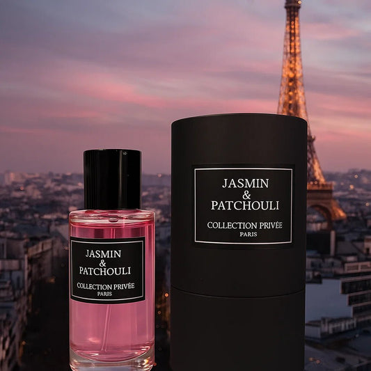 Parfum Jasmin & Patchouli - Collection Privée Paris - 50 ml : Une Fusion Élégante et Envoûtante - FLORAYO