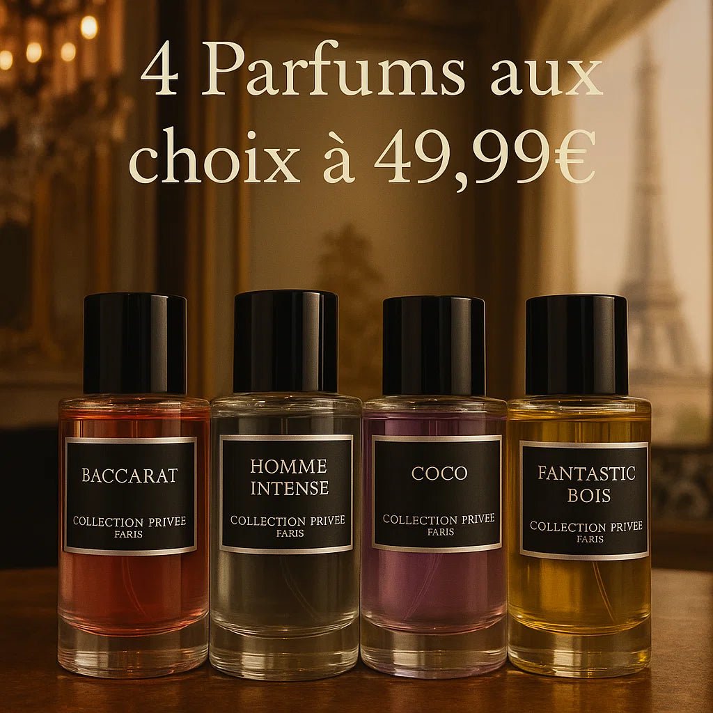 Pack Découverte – 4 Parfums 50 ml au Choix | Florayo - FLORAYO