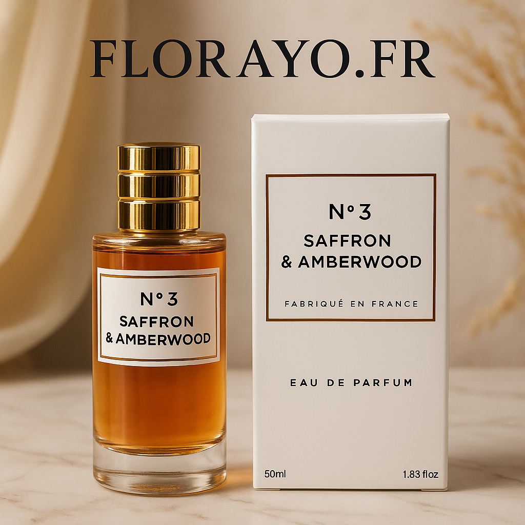 Découvrez Parfum Wo&Man Safran & Amberwood - 50 ml N°3 : Une Fragrance Sophistiquée et Envoûtante - FLORAYO