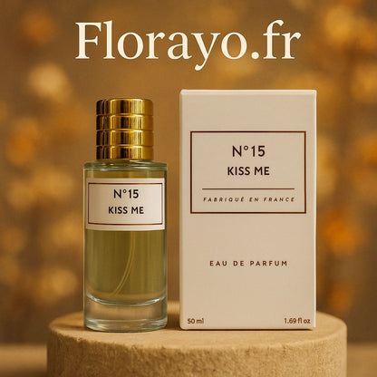 Découvrez Parfum Wo&Man Kiss Me - 50 ml N°15 : Une Fragrance Sensuelle et Envoûtante - FLORAYO
