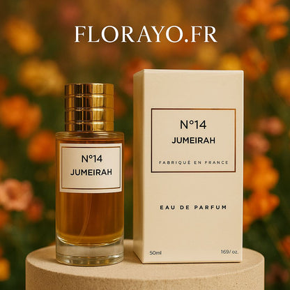 Découvrez Parfum Wo&Man Jumeirah - 50 ml N°14 : Une Fragrance Luxueuse et Envoûtante - FLORAYO
